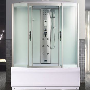 Душевой бокс River Dunay 170x80 МТ 10000001577 с поддоном — фото 1, Душевые боксы