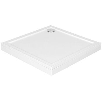 Душевой поддон из искусственного камня Aquanet Gamma 90x90 Beta Cube Белый — фото 2, Душевые поддоны из искусственного камня