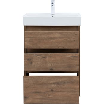 Тумба под раковину Aquanet Nova Lite 60 302471 Дуб рустикальный — фото 6, Тумбы под раковину