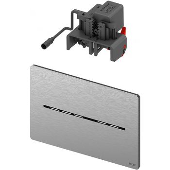 Клавиша смыва Tece Solid 9240464 Нержавеющая сталь Сатин — фото 3, Кнопки смыва