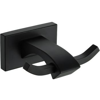 Товар: Двойной крючок Gappo G0705-26 Черный матовый - фото 1 Двойной крючок Gappo G0705-26 Черный матовый — фото 1, Крючки для полотенец
