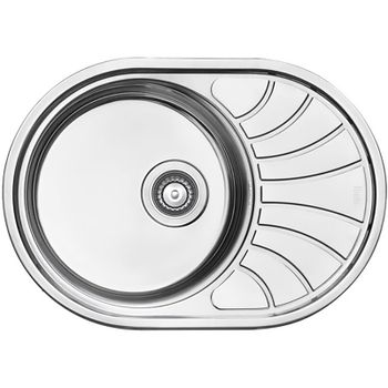 Кухонная мойка Iddis Suno S 65 SUN65SDi77S Сатин — фото 1, Кухонные мойки