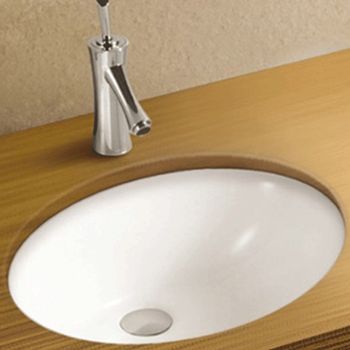 Раковина WeltWasser Deilbach 6022 47 10000003898 Белый глянец — фото 1, Раковины встраиваемые снизу