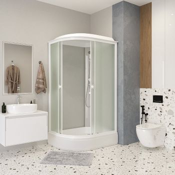 Душевая кабина Niagara Promo 90x70 R P90/70/26R/MT без гидромассажа — фото 1, Душевые кабины