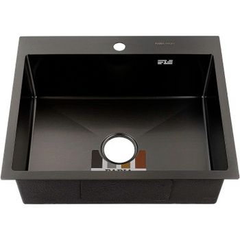 Кухонная мойка Fabia 60х50 60503G Графит — фото 2, Кухонные мойки