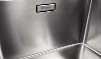Кухонная мойка Blanco Andano 340/180-U 522979 Нержавеющая сталь с зеркальной полировкой — фото 3, Кухонные мойки