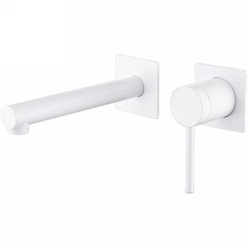 Смеситель для раковины Abber Emotion AF8812W Белый — фото 1, Смесители для раковины