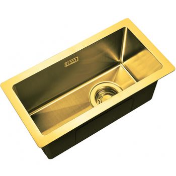 Кухонная мойка ZorG Light Bronze ZL R 230440 BRONZE Бронза — фото 1, Кухонные мойки