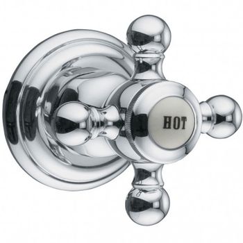 Запорный вентиль Kludi Adlon 518160520 Хром — фото 1, Комплектующие для душевого оборудования