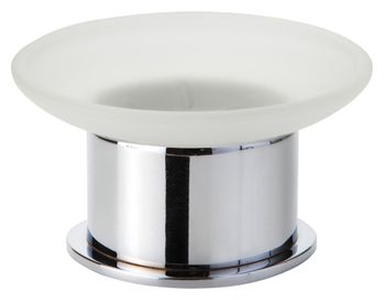 Мыльница Bemeta Omega 138108191 Хром/Прозрачный — фото 1, Мыльницы