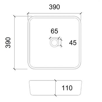 Товар: Раковина-чаша Abber Glas 39 AK2311 прозрачная - фото 2 Раковина-чаша Abber Glas 39 AK2311 прозрачная — фото 2, Раковины накладные