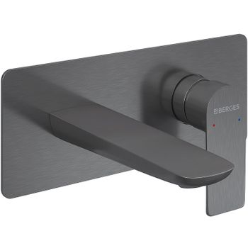 Смеситель для раковины Berges Ventas S 076013 Оружейная сталь — фото 3, Смесители для раковины