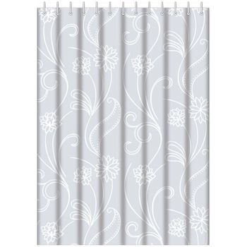 Штора для ванны Haiba HB75001 Белая — фото 1, Шторы для ванной