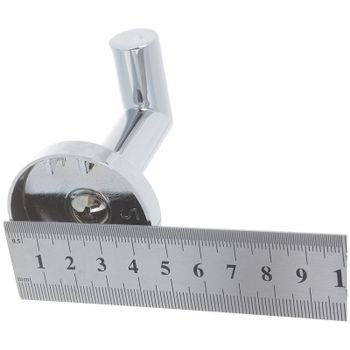 Товар: Крючок Nofer Line 16506.B Хром глянцевый - фото 5 Крючок Nofer Line 16506.B Хром глянцевый — фото 5, Крючки для полотенец