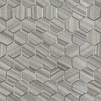 Мозаика Caramelle mosaic Pietrine Hexagonal Marmara grey POL hex 28,9x29,2 см — фото 1, Мозаика