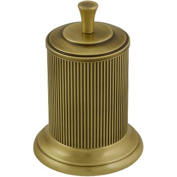 Баночка Migliore Fortuna 28338 Бронза — фото 1, Органайзеры для ванной