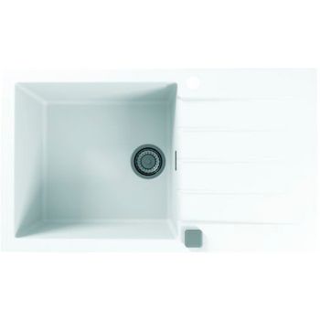 Кухонная мойка Alveus Granital Cadit 40 Arctic G11 860x500 1132027 Белая — фото 1, Кухонные мойки