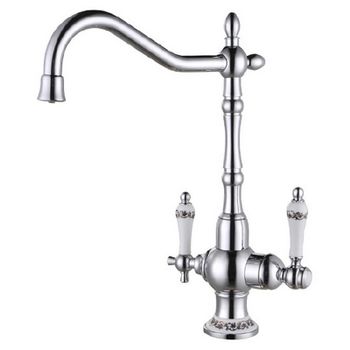 Смеситель для кухни ZorG Clean Water ZR 336 YF-50 Хром — фото 1, Смесители для кухни