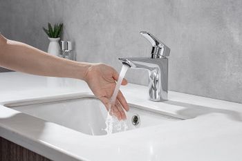 Смеситель для раковины Aquatek Вега AQ1010CR Хром — фото 6, Смесители для раковины