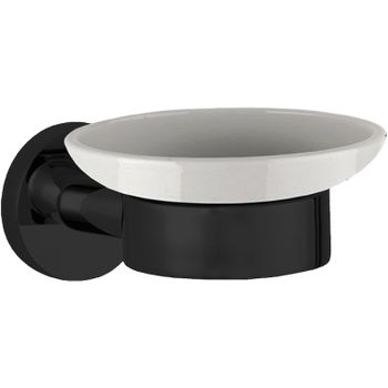 Мыльница Remer Guest GS10CFP Черный хром брашированный — фото 1, Мыльницы