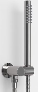 Душевая система Berges Nardis 2R 071003 Хром сильвер — фото 3, Встраиваемые душевые комплекты