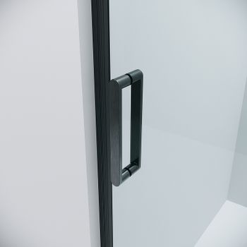 Душевой уголок Grossman Classic 110х90 120.K33.04.1190.42.00 профиль Графит сатин стекло прозрачное — фото 5, Прямоугольные душевые уголки