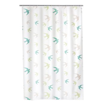 Штора для ванны Ridder Swallow 200х180 Цветная — фото 1, Шторы для ванной