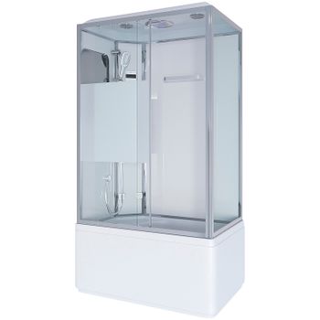Товар: Душевая кабина Niagara Ultra 120x80 L NG-307-01L с гидромассажем - фото 1 Душевая кабина Niagara Ultra 120x80 L NG-307-01L с гидромассажем — фото 1, Душевые кабины