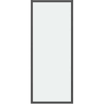 Душевая стенка Grossman Style 90 200.K33.05.90.21.00 профиль Черный матовый стекло прозрачное — фото 1, Боковые стенки