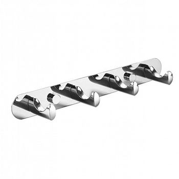 Вешалка для полотенец Milardo 004SM40M41 Хром — фото 1, Крючки для полотенец