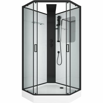 Душевая кабина Grossman Elegans 90x90 GR251D без гидромассажа — фото 1, Душевые кабины