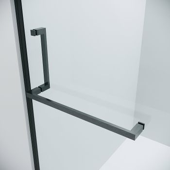 Душевой уголок Grossman Pragma 100х90 120.K33.03.1090.42.00 профиль Графит сатин стекло прозрачное — фото 9, Прямоугольные душевые уголки