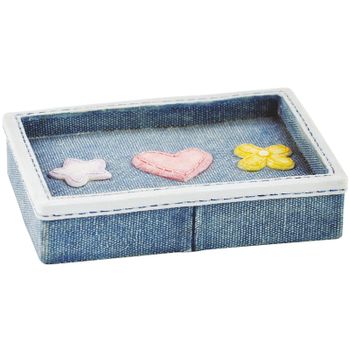 Мыльница WasserKRAFT Lossa K-3429 Синяя — фото 1, Мыльницы