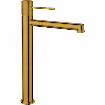 Смеситель для раковины Vincea Desire VBF-1D2BG Брашированное золото — фото 1, Смесители для раковины