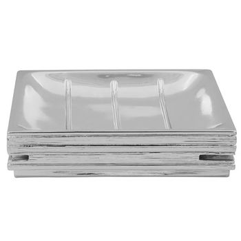 Мыльница Ridder Brick 22150327 Серебро — фото 1, Мыльницы