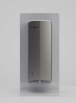 Диспенсер для жидкого мыла Nofer 03039.S Нержавеющая сталь матовая — фото 3, Диспенсеры для жидкого мыла