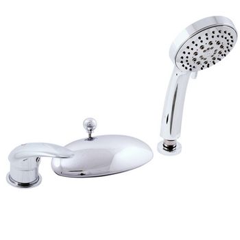 Смеситель на борт ванны Rav Slezak Dunaj D470.5S Хром — фото 1, Смесители на борт ванны