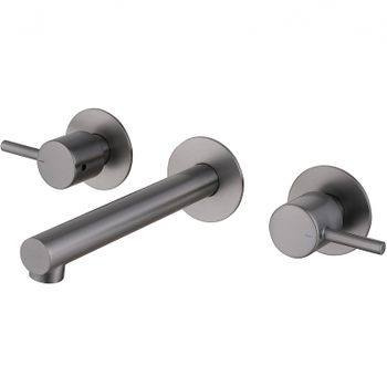 Смеситель для раковины Abber Emotion AF88121NG Никель — фото 1, Смесители для раковины