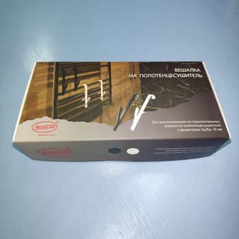 Набор вешалок на полотенцесушитель Altasan Vnp VNPwhite4s Белый — фото 7, Крючки для полотенец