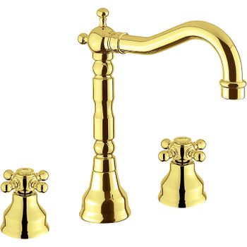 Смеситель для раковины Migliore Revival 19515 Золото — фото 1, Смесители для раковины