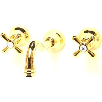 Смеситель для раковины Webert Armony AM750404010 Золото — фото 1, Смесители для раковины