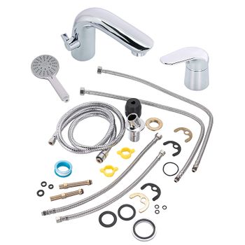 Смеситель на борт ванны Orange M60-333cr Хром — фото 11, Смесители на борт ванны