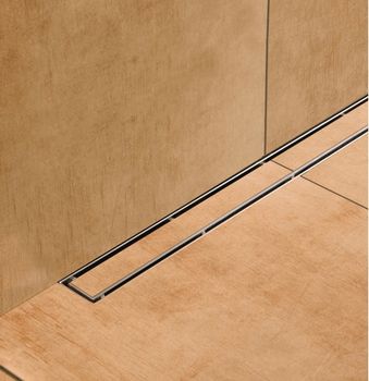 Душевой лоток Tece Drainline 90 600901 пристенный без крышки — фото 2, Душевые лотки