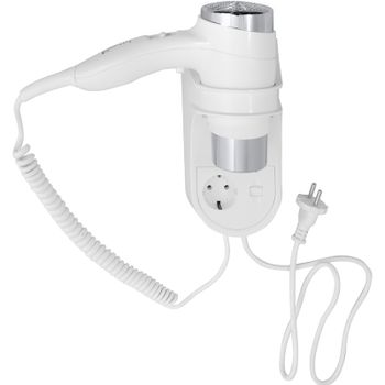 Фен настенный Bemeta Hotel 945233054 Белый — фото 1, Фены для общественных мест