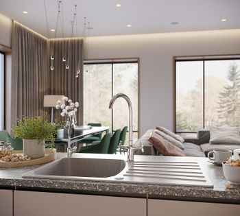 Кухонная мойка Domaci Бьелла DMC-12 DMC-12-310 Серая — фото 3, Кухонные мойки