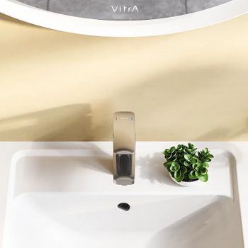 Смеситель для раковины Vitra Root Square A42731EXP Хром — фото 3, Смесители для раковины