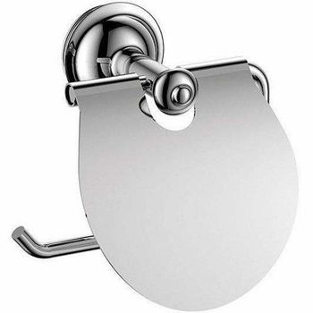 Держатель туалетной бумаги Sapho Astor 1325-17 с крышкой Хром — фото 1, Держатели туалетной бумаги