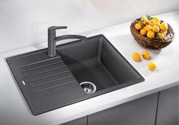 Кухонная мойка Blanco Zia 40 S 526006 Черная — фото 2, Кухонные мойки