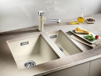 Кухонная мойка Blanco Subline 320-U 523415 Кофе — фото 4, Кухонные мойки