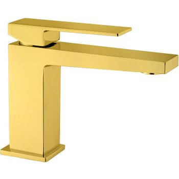 Смеситель для раковины Webert Pegaso PE830102010SSE Золото матовое — фото 1, Смесители для раковины